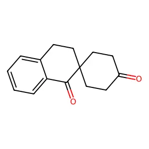 3',4'-Dihydro-1'H,4H-spiro[cyclohexane-1,2'-naphthalene]-1',4-dione structure
