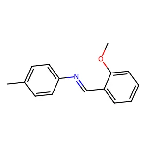 N-(2-Methoxybenzylidene)-P-toluidine structure