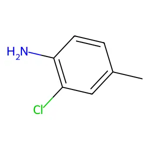 2-Chloro-p-toluidine structure
