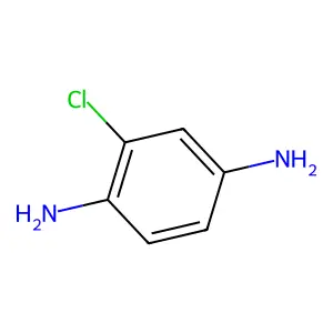 2-氯-1,4-苯二胺 structure