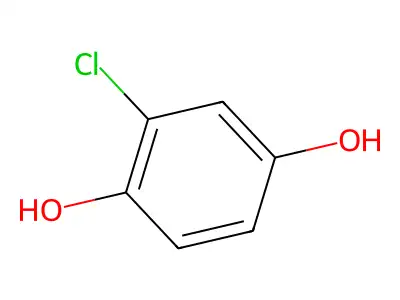 氯代对苯二酚 structure