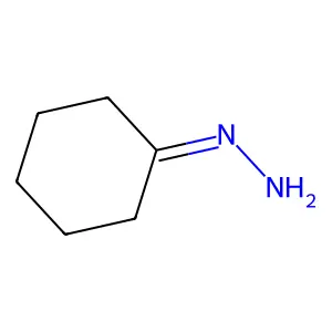 Cyclohexanone, hydrazone structure