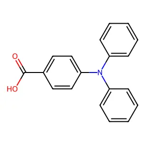 4-(Diphenylamino)benzoic acid structure