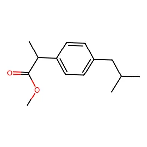 布洛芬甲酯 structure