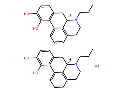 Noraporphine-10,11-diol, 6-propyl-, dimer, hydrochloride structure
