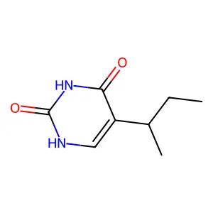 5-sec-Butyluracil structure