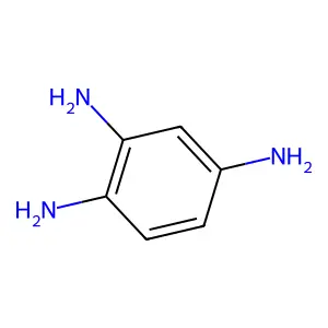 1,2,4-三氨基苯 structure