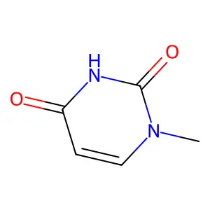 1-Methyluracil structure