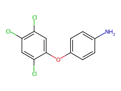 4-(2,4,5-Trichlorophenoxy)aniline structure
