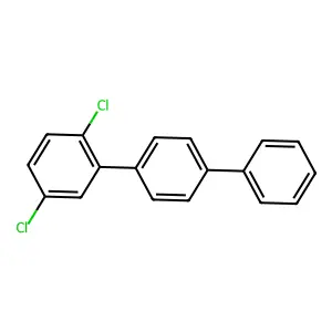 p-Terphenyl, 2,5-dichloro- structure