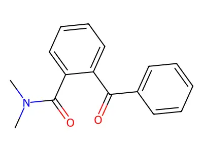 2-苯甲酰基-N,N-二甲基苯甲酰胺 structure