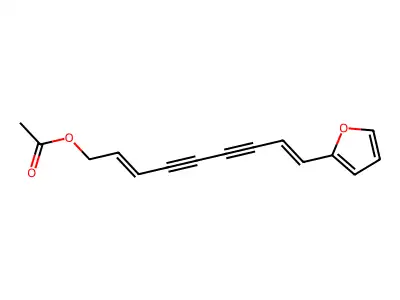 Acetylatractylodinol structure