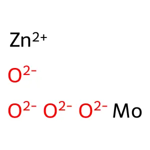 Molybdenum zinc oxide structure
