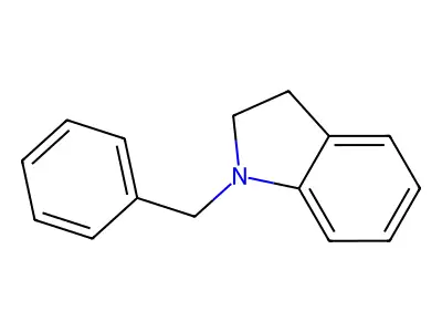 1-benzoyl-2,3-dihydro-1H-indole structure