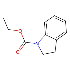 2,3-Dihydro-indole-1-carboxylic acid ethyl ester structure