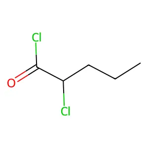 2-Chloropentanoyl chloride structure