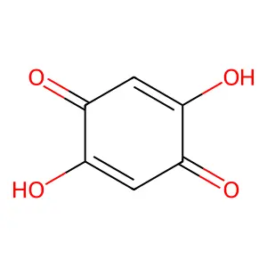 2,5-二羟基-1,4-苯醌 structure