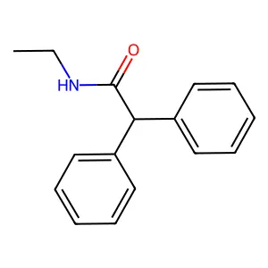 2,2-Diphenyl-N-ethylacetamide structure