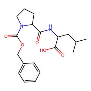 Prolylleucine structure