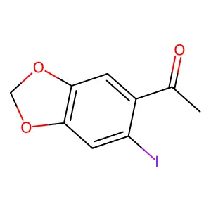 1-(6-Iodobenzo[d][1,3]dioxol-5-yl)ethanone structure