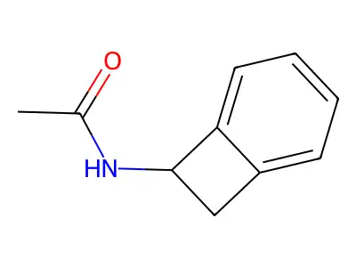 Acetamide, N-bicyclo[4.2.0]octa-1,3,5-trien-7-yl- structure
