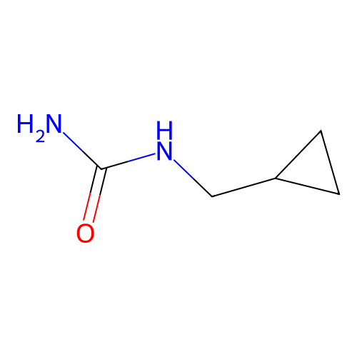 (Cyclopropylmethyl)urea structure