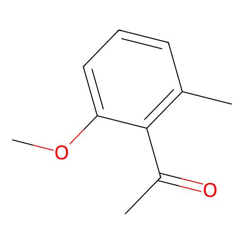 2-Methoxy-6-methylacetophenone structure