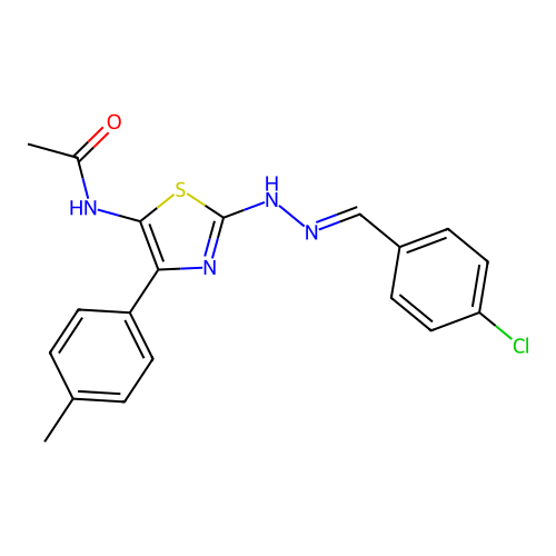 C19H17ClN4OS structure