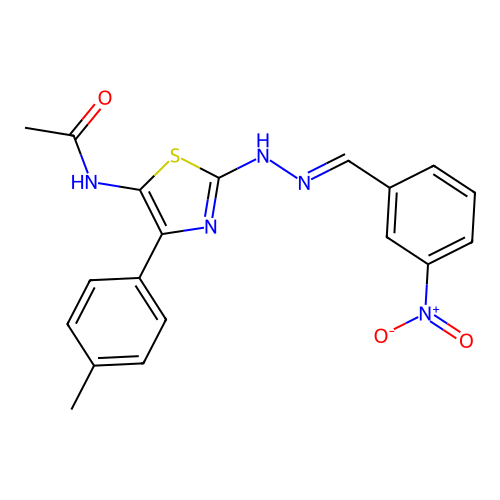 C19H17N5O3S structure