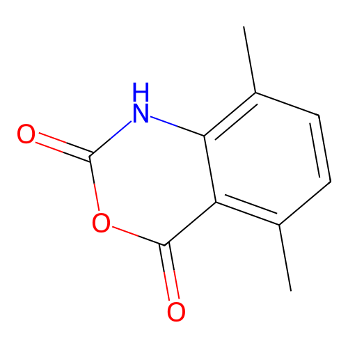 5,8-Dimethyl-2H-benzo[d][1,3]oxazine-2,4(1H)-dione structure