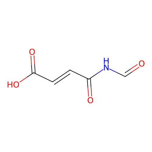 4-Formamido-4-oxobut-2-enoic acid structure