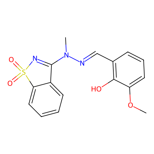 Chemical Compound (C16H15N3O4S) structure