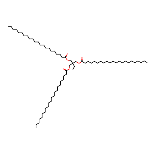 2-Ethyl-2-(((1-oxodocosyl)oxy)methyl)propane-1,3-diyl didocosanoate structure
