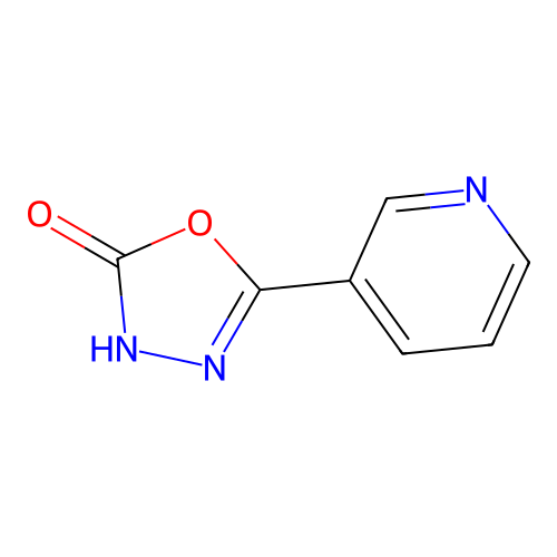 5-(Pyridin-3-yl)-2,3-dihydro-1,3,4-oxadiazol-2-one structure