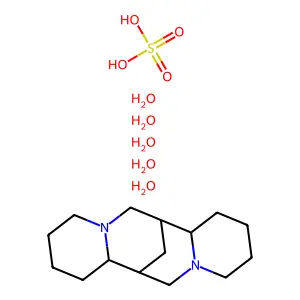 硫酸司巴丁 structure