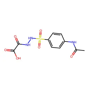 对乙酰氨基苯磺酰肼草酸 structure