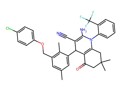 Fenetradil structure
