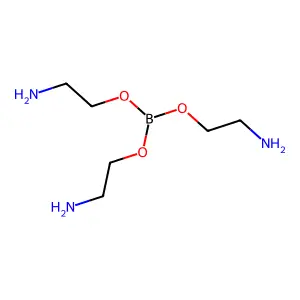 Ethanol, 2-amino-, 1,1',1''-triester with boric acid (H3BO3) structure
