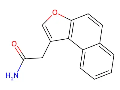 2-Naphtho[2,1-b]furanylacetamide structure