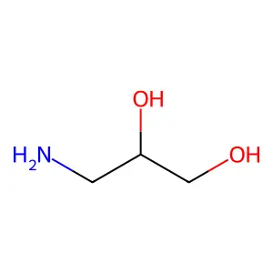 3-Amino-1,2-propanediol structure