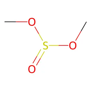 亚硫酸二甲酯 structure