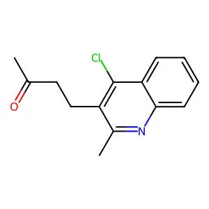 4-(4-Chloro-2-methylquinolin-3-yl)butan-2-one structure