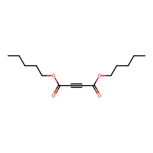Dipentyl but-2-ynedioate structure