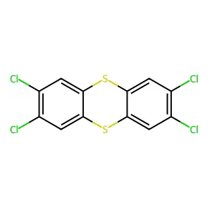 2,3,7,8-Tetrachlorothianthrene structure