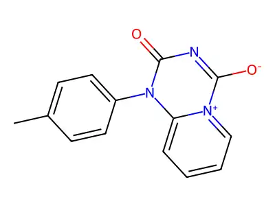 1-(4-Methylphenyl)-2-oxopyrido[1,2-a][1,3,5]triazin-5-ium-4-olate structure