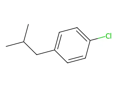 Benzene, 1-chloro-4-isobutyl- structure