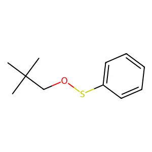 2,2-Dimethylpropoxysulfanylbenzene structure