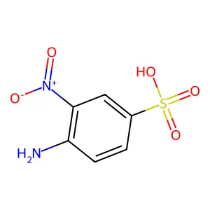 Benzenesulfonic acid, 4-amino-3-nitro- structure