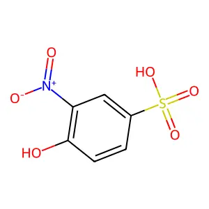 4-Hydroxy-3-nitrobenzenesulfonic acid structure