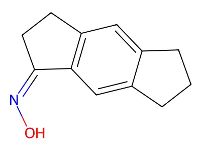 N-(3,5,6,7-tetrahydro-2H-s-indacen-1-ylidene)hydroxylamine structure